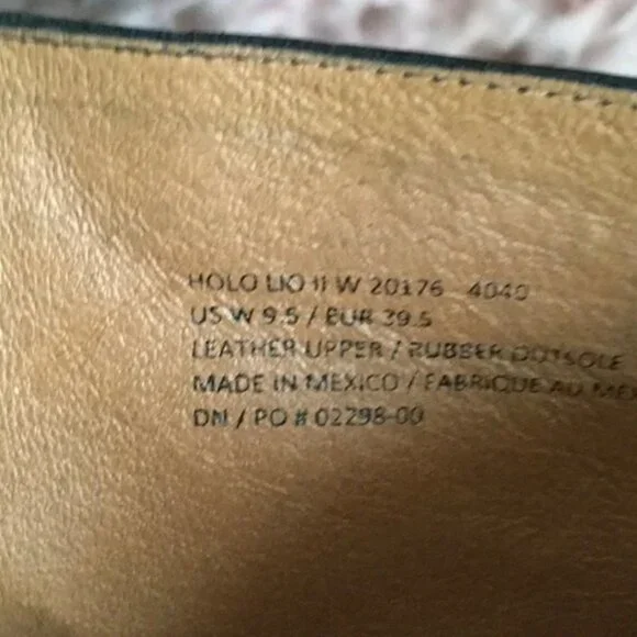 Olukai Black Leather boots Size 9.5 - Picture 9 of 10